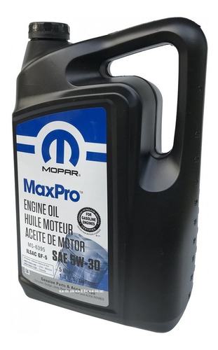 Aceite Motor 5w30 Mopar / Dodge / Jeep Bidon 5 Litros 1