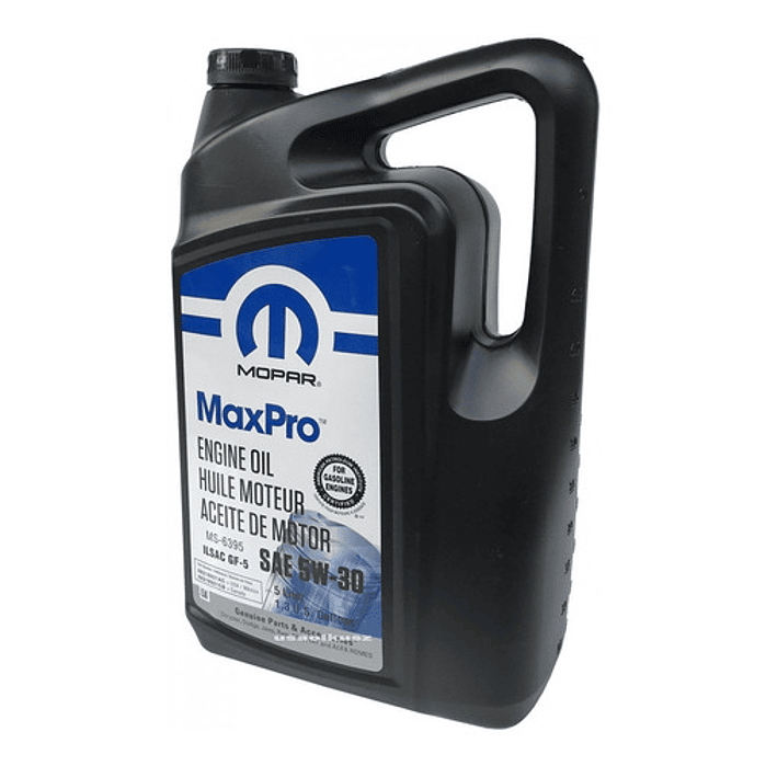 Aceite Motor 5w30 Mopar / Dodge / Jeep Bidon 5 Litros 1