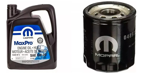 Kit Filtro Aceite + Aceite Mopar Jeep Compas 2.4l 2007-2020 1