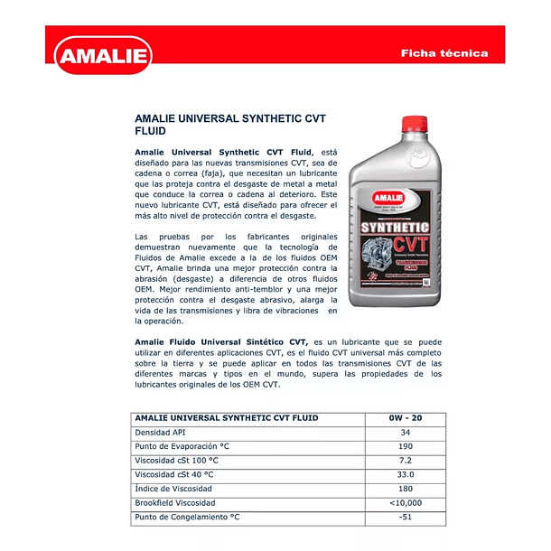 Aceite Transmision Cvt Chrysler Sintético 3