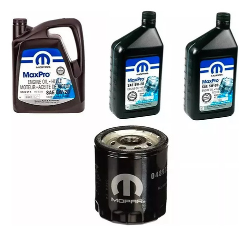 Kit Filtro Aceite + Aceite Dodge Durango 5.7l 2007-2020 1