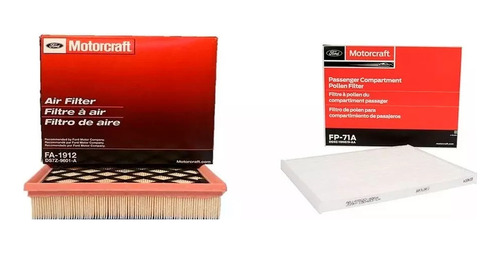 Kit Filtro Aire + Polen Ford Edge 2013-2020 Motorcraft 1