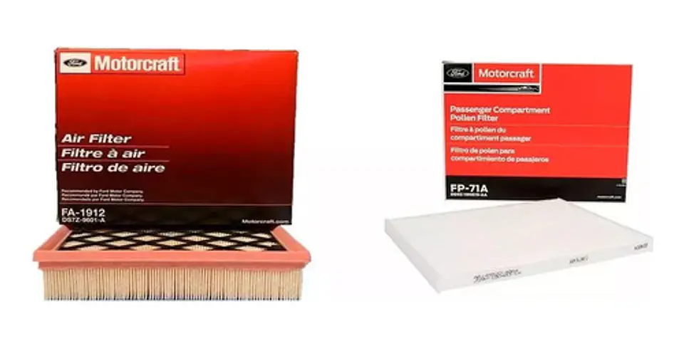 Kit Filtro Aire + Polen Ford Edge 2013-2020 Motorcraft 1