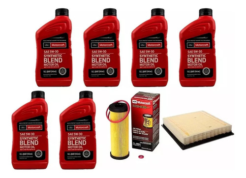 Kit Mantención Ford F150 2.7l Filtro Aceite + Aceite+f. Aire 1