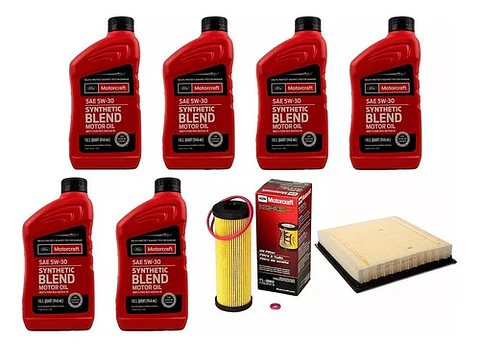 Kit Mantención Ford F150 2.7l Filtro Aceite + Aceite+f. Aire