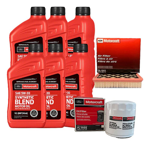 Kit Mantención Ford Edge 2.0 Filtro Aceite + Aceite + Aire