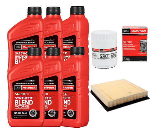 Kit Mantención Genuino Ford F-150 3.5 Aceite + Filtros 1