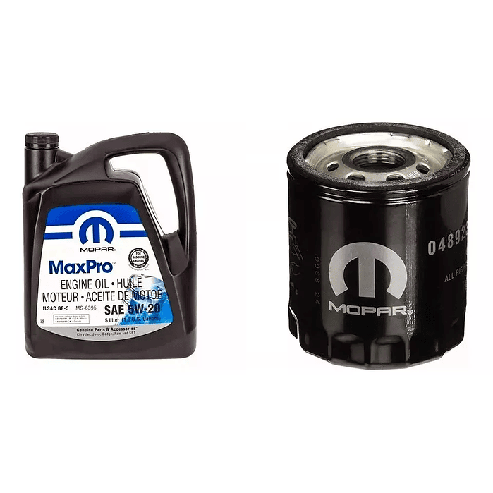 Kit Filtro Aceite + Aceite Dodge Journey 2.4l 2009-2020 1