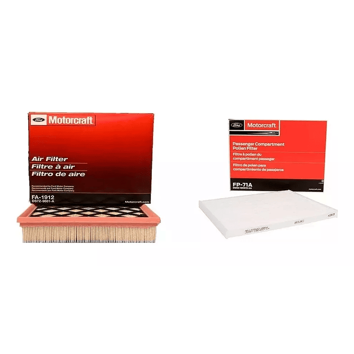 Kit Filtro Aire + Polen Ford Fusion 2013-2020 Motorcraft 1