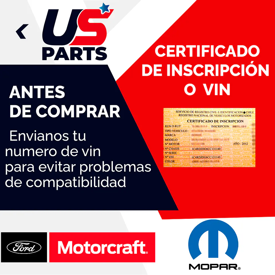 Filtro Aceite Mopar Chrysler Dodge Jeep Ram MO-349 5
