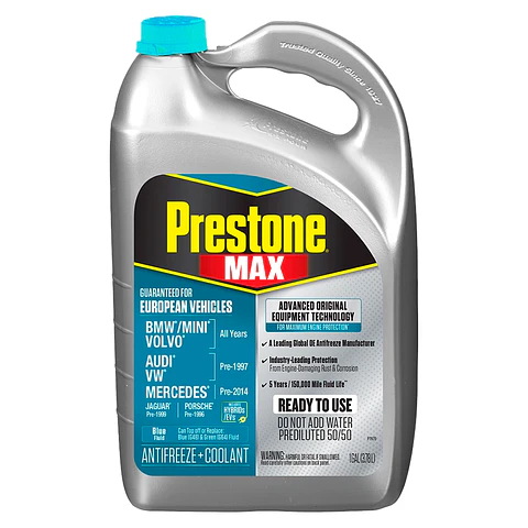 Refrigerante Prestone Turquesa Europeo (BMW, Volvo, Mini)