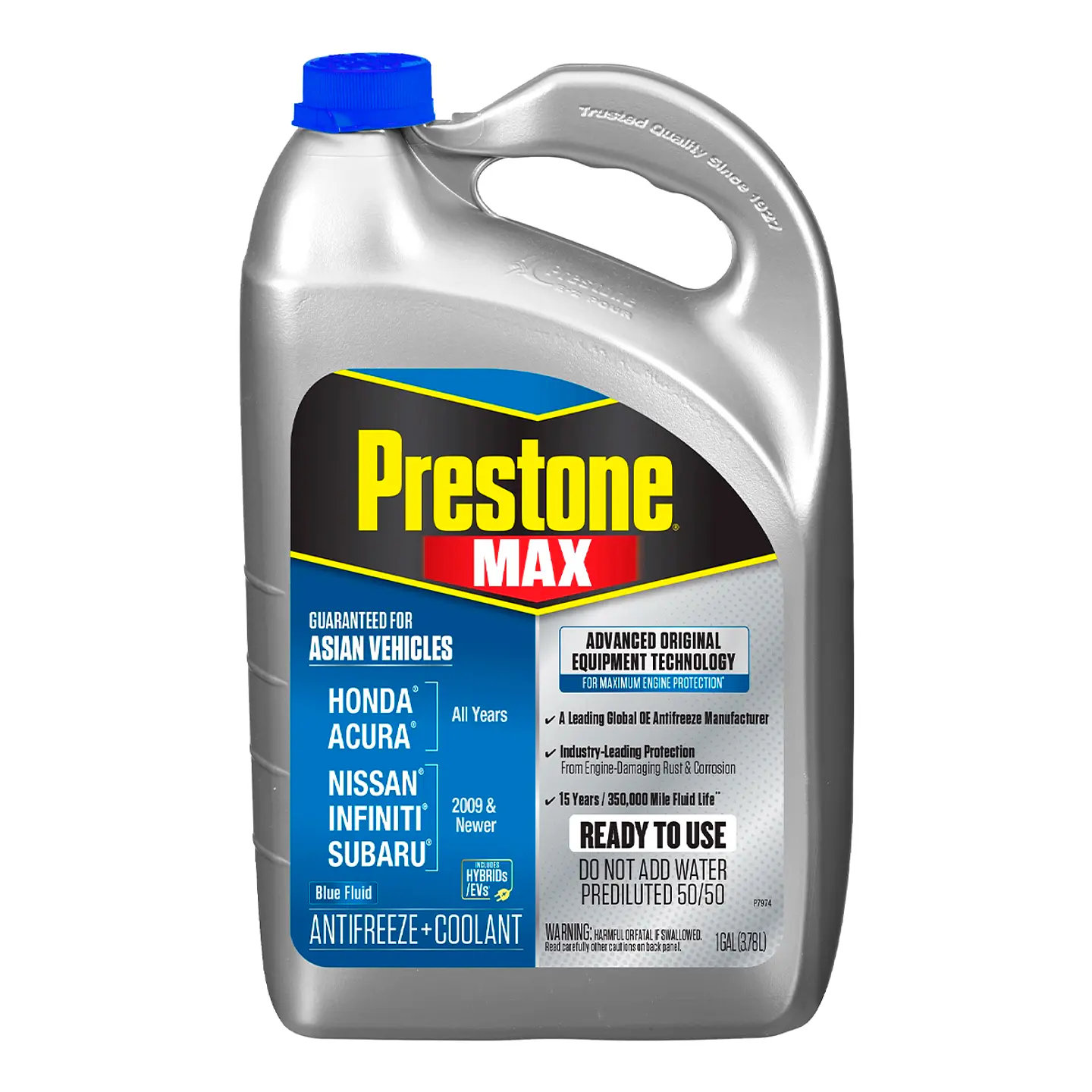 Refrigerante Prestone Azul Nissan Honda Subaru Asia 50/50 1