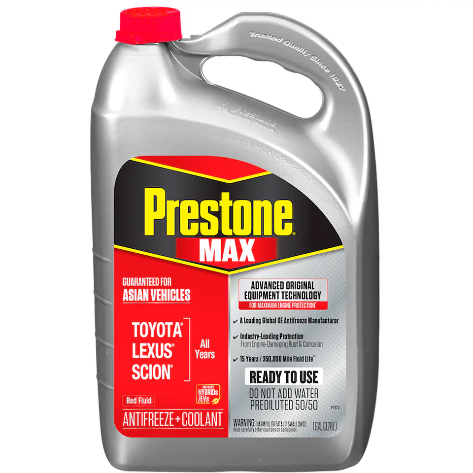 Anticongelante Prestone Rojo Asiáticos | Protección 10 Años 1