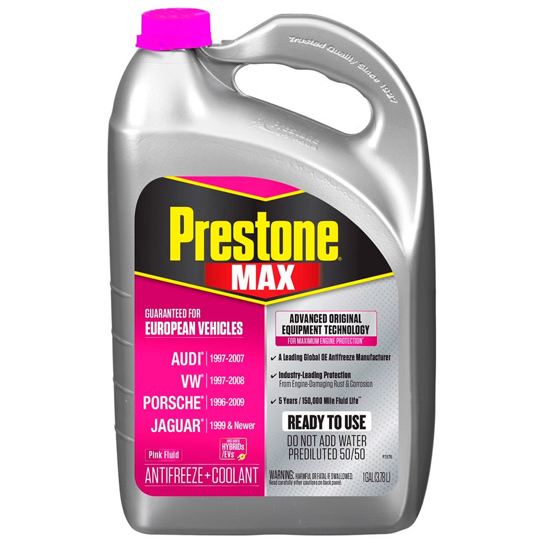 Refrigerante Y Anticongelante 50/50 Prestone Rosado 1 Gal 1