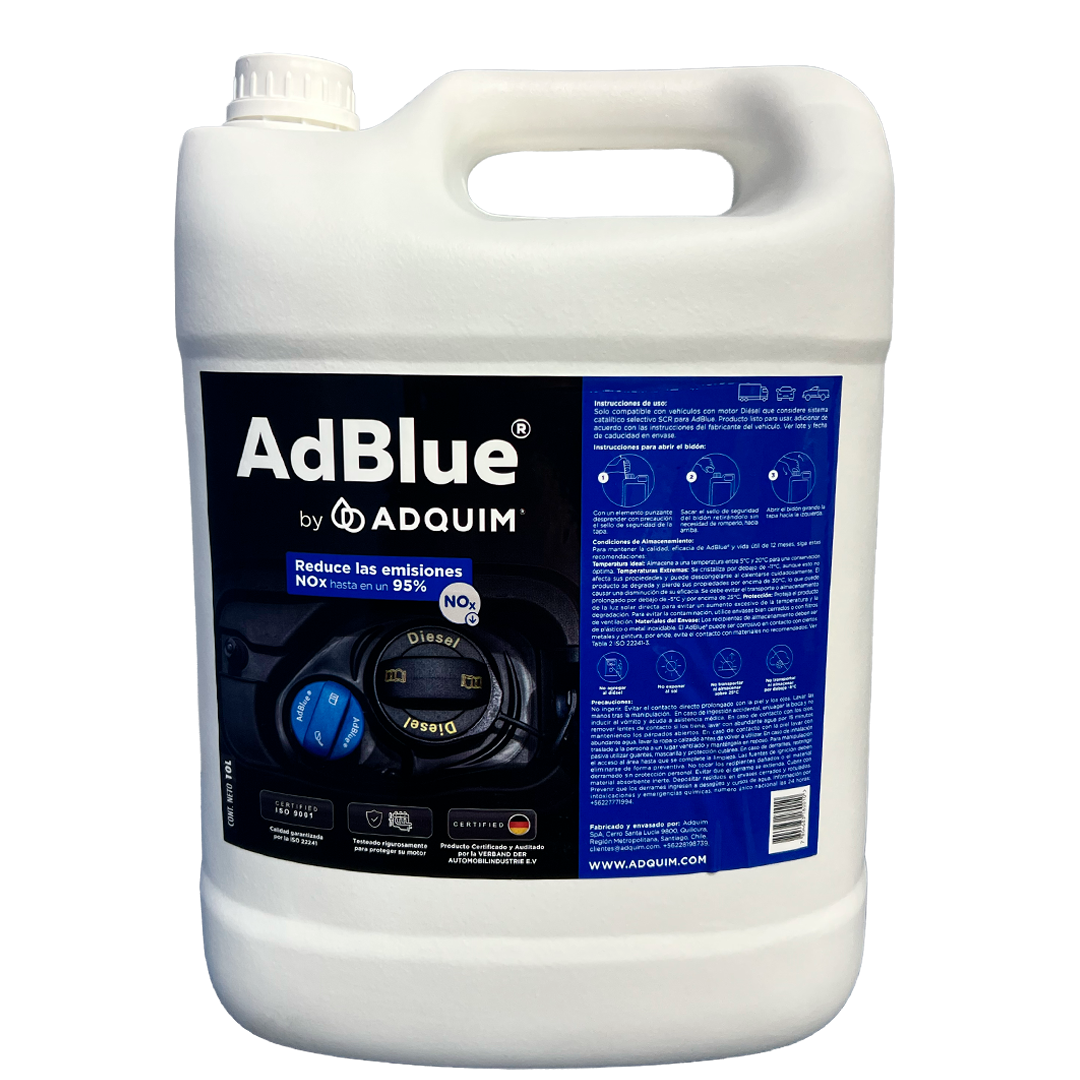 Aditivo Adblue Bidon 10lts Norma Euro 1