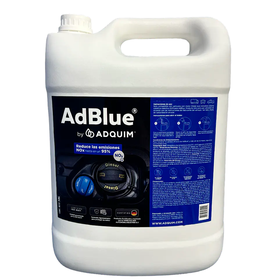 Aditivo Adblue Bidon 10lts Norma Euro 1