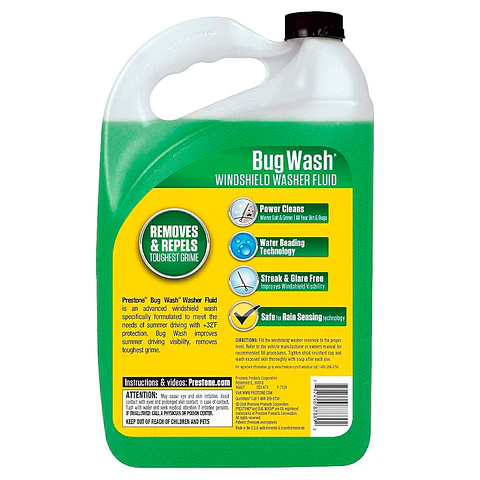 Limpia Parabrisa Prestone Bug Wash 1 Gal