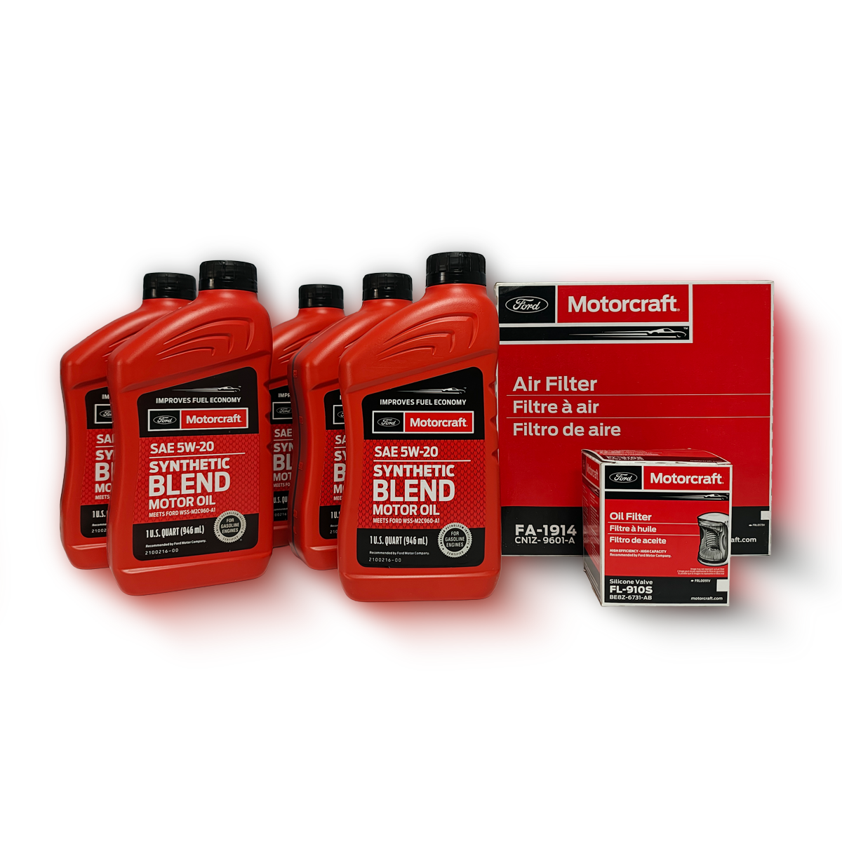 Kit Mantención Ford Fiesta 2014-2022 1.0/1.6 Original 1