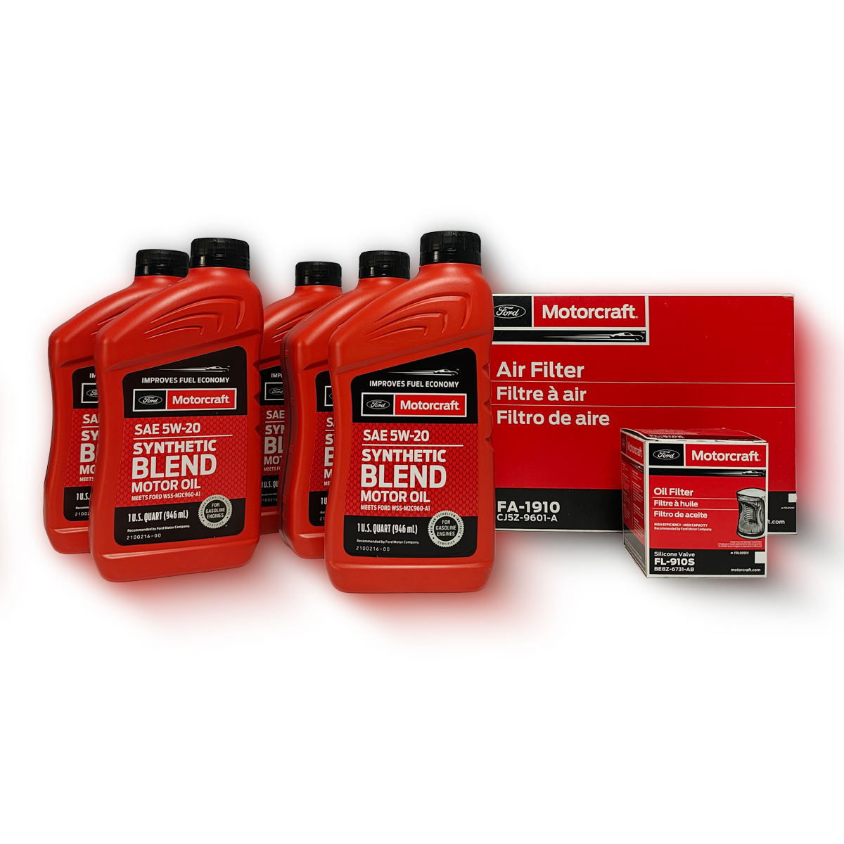 Kit Mantención Ford Escape 2,5 (2013-2021) 1