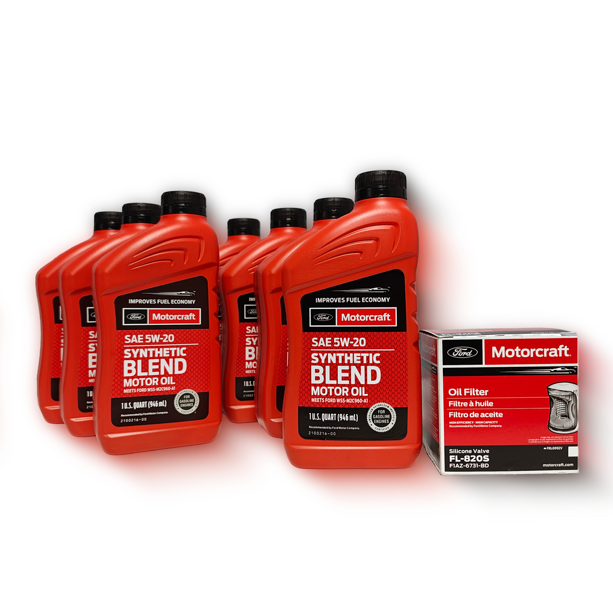 Kit Mantención Ford F150 5.4 Filtro Aceite + Aceite Original 1