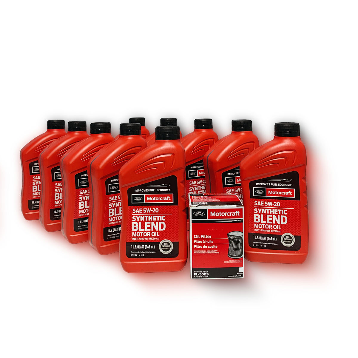 Kit Mantención Ford Mustang 5.0 Aceite + Filtro Motorcraft 1