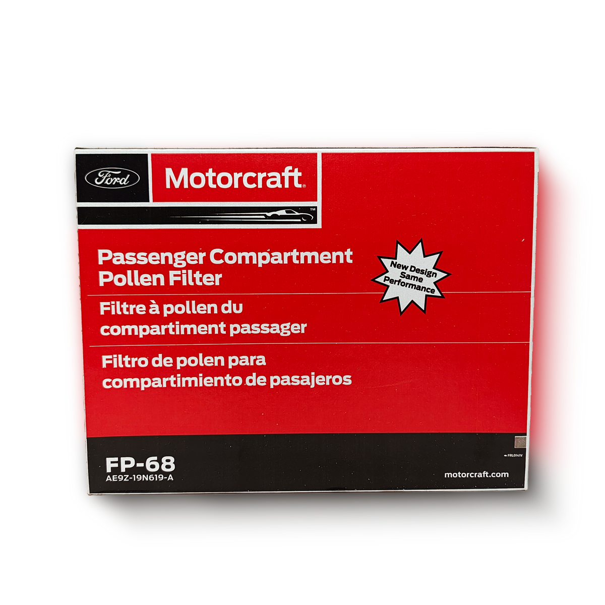Filtro De Cabina / Polen Ford Motorcraft FP-68 2