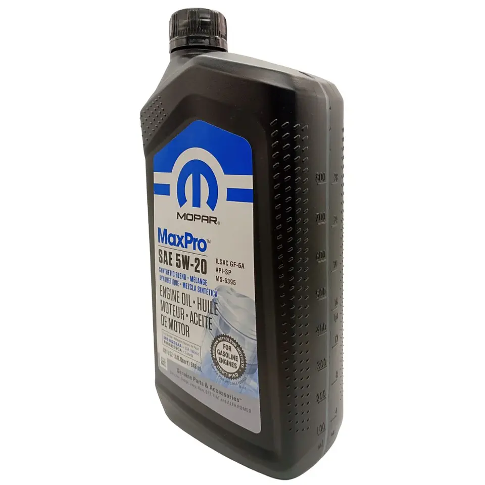 Aceite Motor 5w20 Mopar / Dodge / Jeep Bidón 946 Ml 3