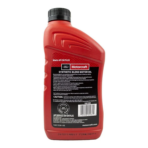 Aceite Motor 10w30 Ford Motorcraft 946 Ml