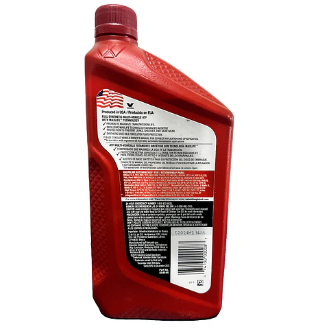 Aceite Transmision Atf Valvoline Lv Maxlife 946 Ml