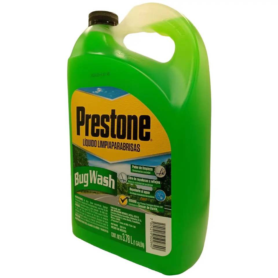 Limpia Parabrisa Prestone Bug Wash 1 Gal 3