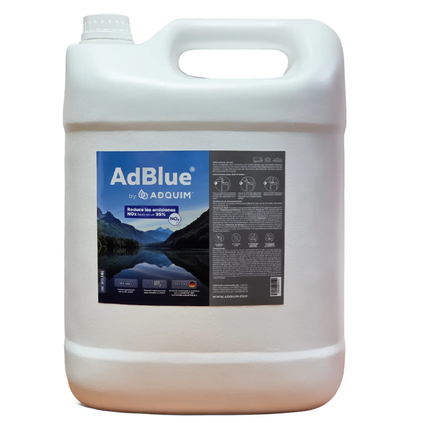 Aditivo Adblue Bidon 10lts Norma Euro 1