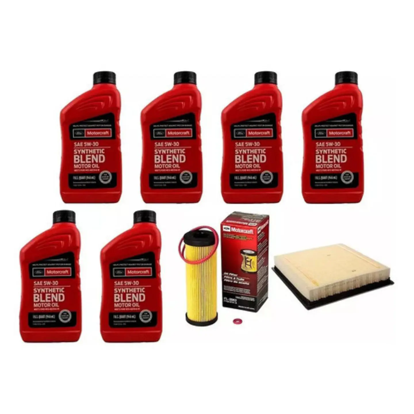 Kit Mantención Ford F150 2.7l Filtro Aceite + Aceite+f. Aire 1