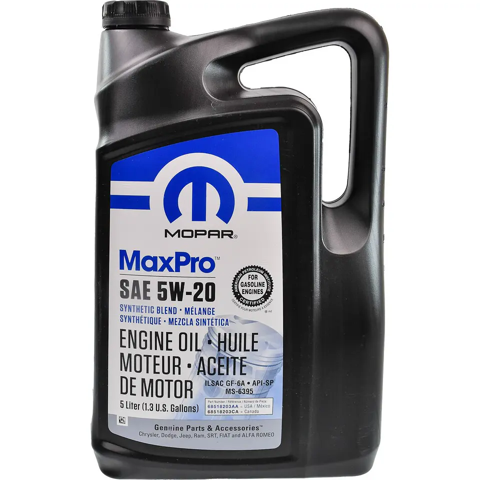 Kit Filtro Aceite + Aceite Mopar 3.6l 2007-2020 2
