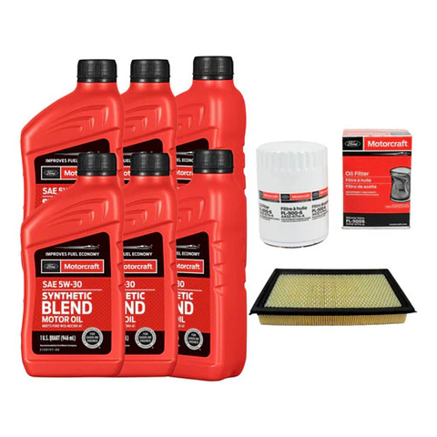 Kit Mantención Ford Edge 3.5 Filtro Aceite + Aceite + Aire