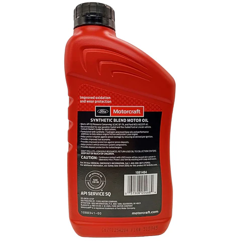 Aceite Motor 5w30 Ford Motorcraft 946 Ml