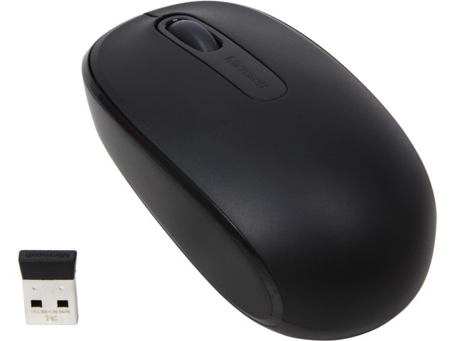 Mouse Microsoft 1850 BK - Útiles de Oficina Panamá