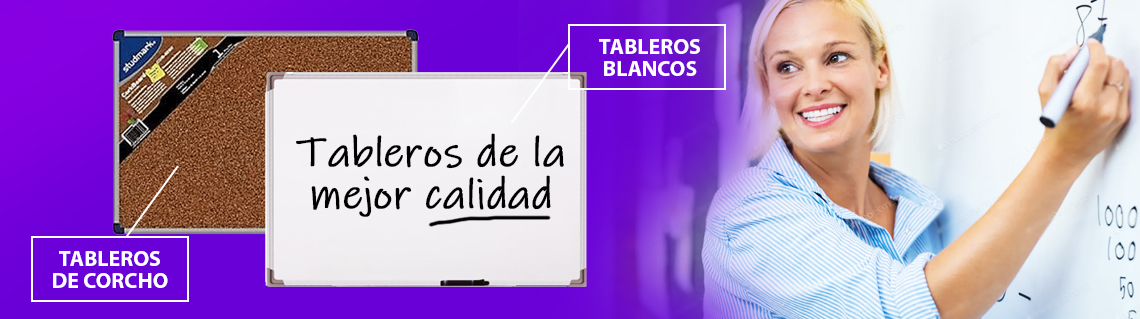 Tableros Blancos y de Corcho