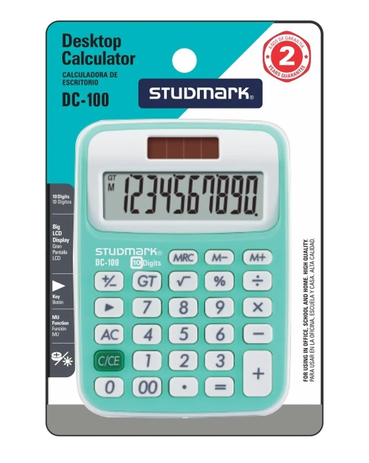 Calculadora Studmark 10 Dígitos 4