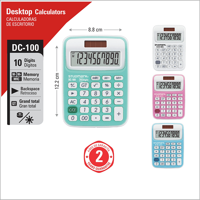 Calculadora Studmark 10 Dígitos