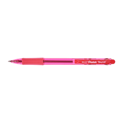Bolígrafos Pentel Rosado Fino
