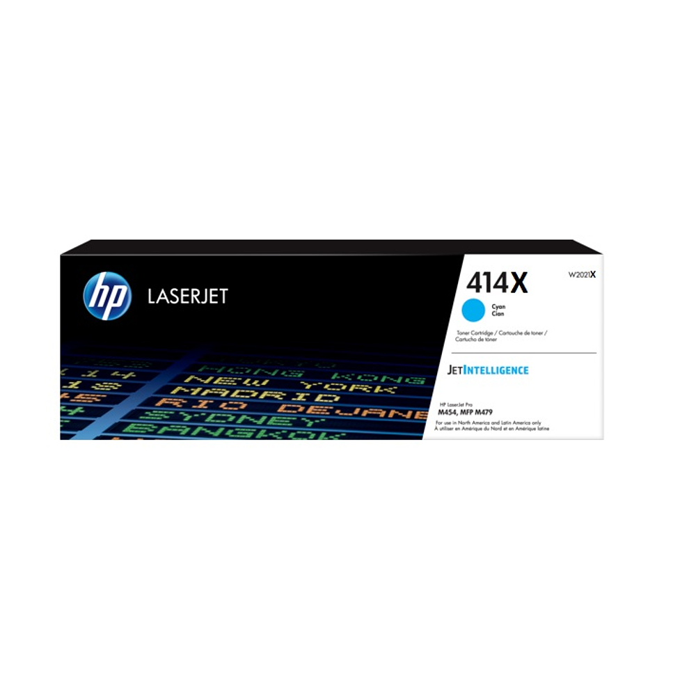 Toner HP 414x Cian