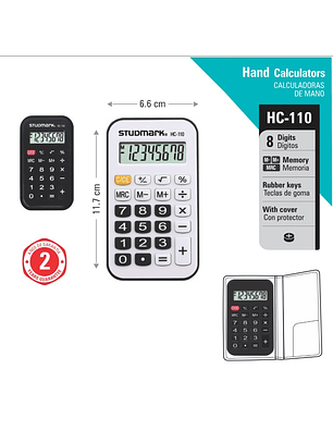 Calculadora Studmark 8 Dígitos