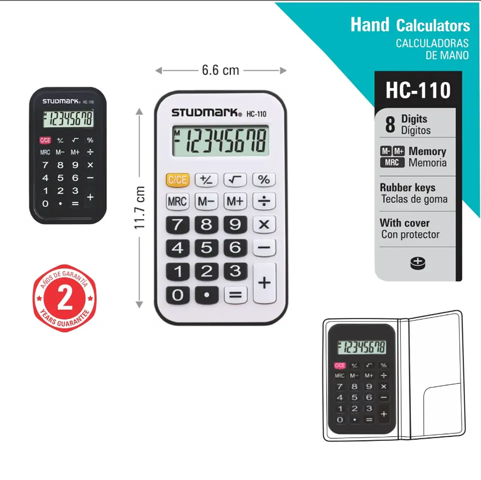 Calculadora Studmark 8 Dígitos 1