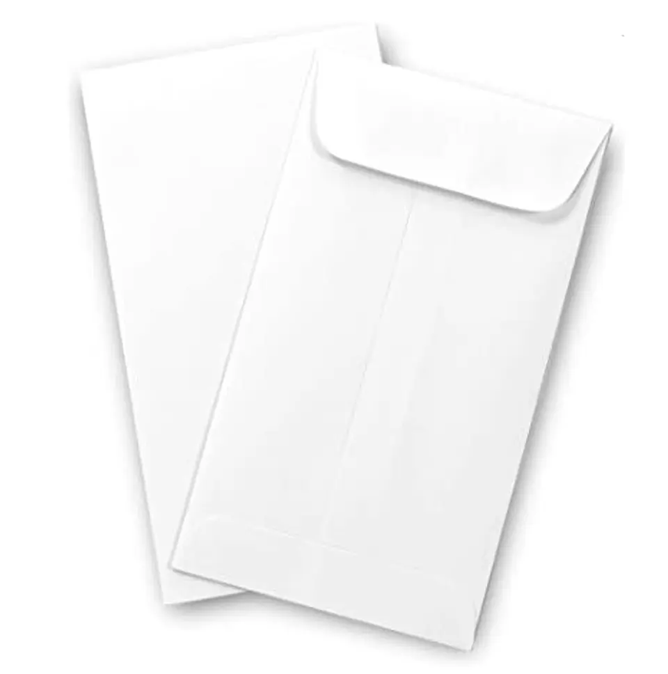 Caja de Sobres Blancos Coin #7 UltraPaper 24 lbs 1