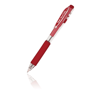 Bolígrafos K437CR-B Rojo