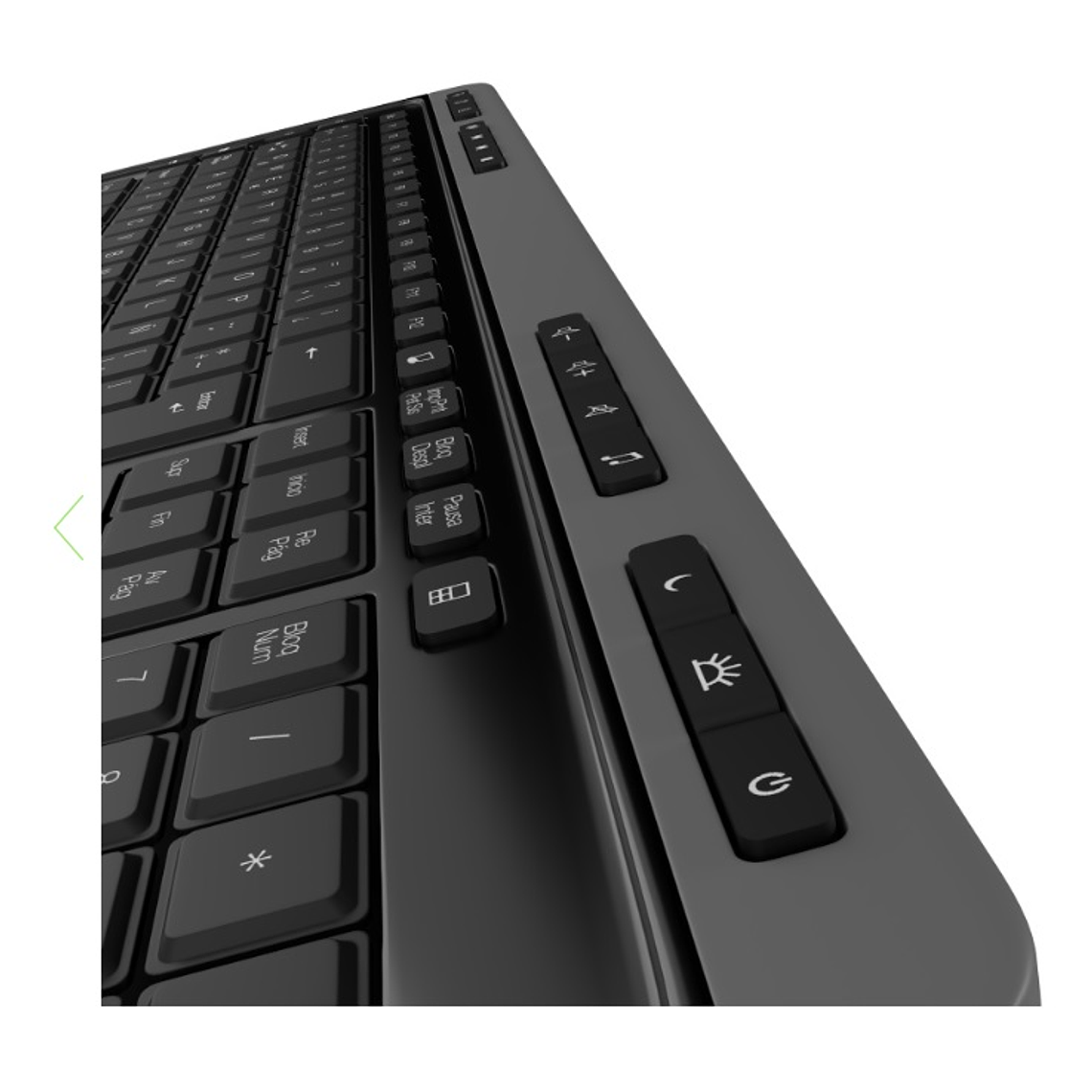 Teclado y Mouse Inalámbrico Español 3