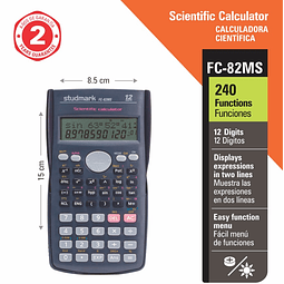 Calculadora Científica Studmark ST-FC-82MS