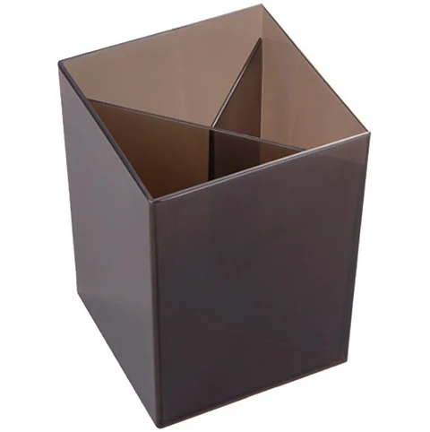 Portalápiz Studmark rectangular ahumado