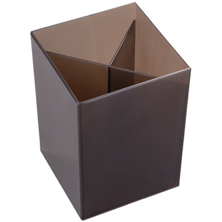 Portalápiz Studmark rectangular ahumado 1