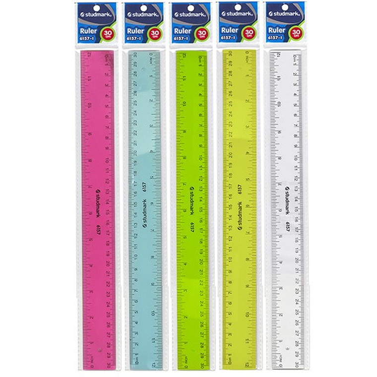 Reglas Studmark, colores variados 1